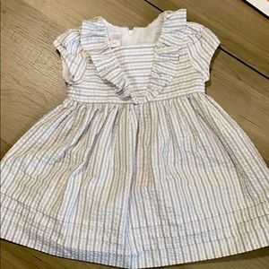 Iris & Ivy Short Sleeved Striped Dress